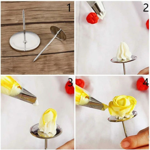 Гвоздь кондитерский - незаменимый инструмент для создания цветочных украшений кондитерами