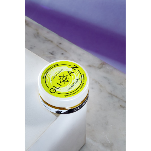 Жирорастворимый краситель GLICAN "Сочный лайм" по лучшей цене