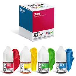 Набор красителей Art Color Base 4 цвета, 12 мл