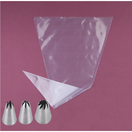 Мешки кондитерские большие профессиональные 45 см, 50 шт