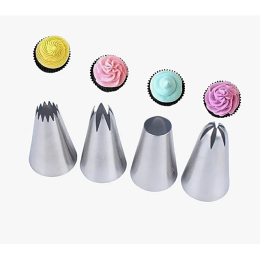 Набор кондитерских насадок (4 шт)
