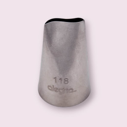 Насадка кондитерская №118 "Лепесток волнистый"