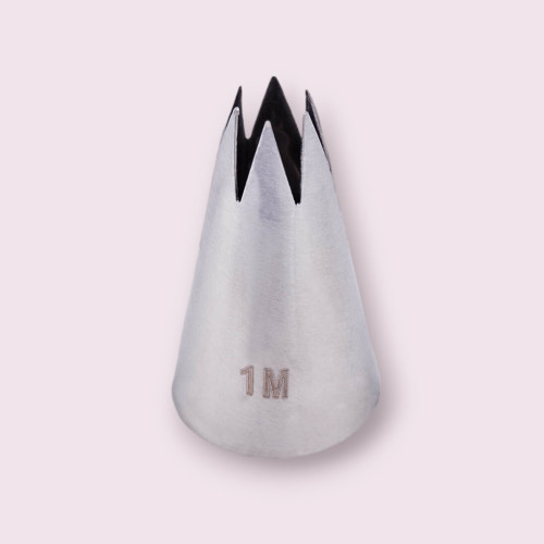 Насадка кондитерская Открытая звезда 6 лучей 1М для профессиональных кондитеров