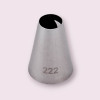 Насадка кондитерская Сердечко №222 для профессионального декора тортов и десертов