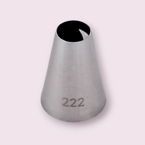 Насадка кондитерская Сердечко №222 для профессионального декора тортов и десертов