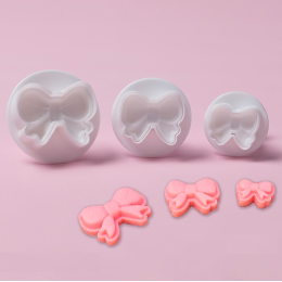 Плунжеры кондитерские  «Бантик», набор 3 шт