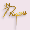 Топпер "Princess", золото
