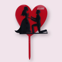 Топпер "Влюблённые"
