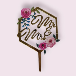 Топпер "Молодожёны"