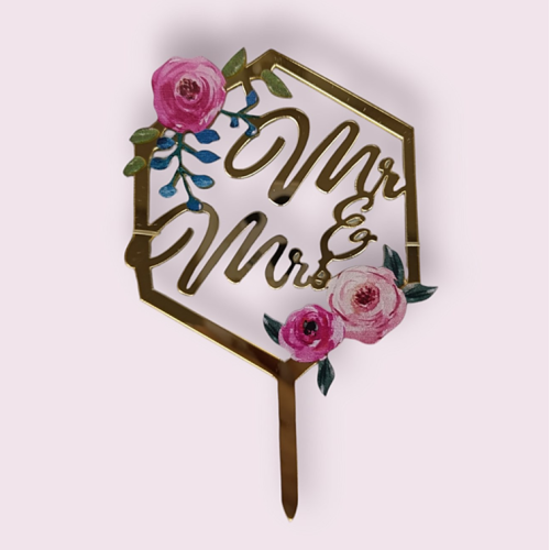 Топпер "Молодожёны"