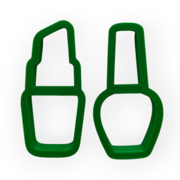 Набор вырубок  "ЛАК + ПОМАДА", 7см