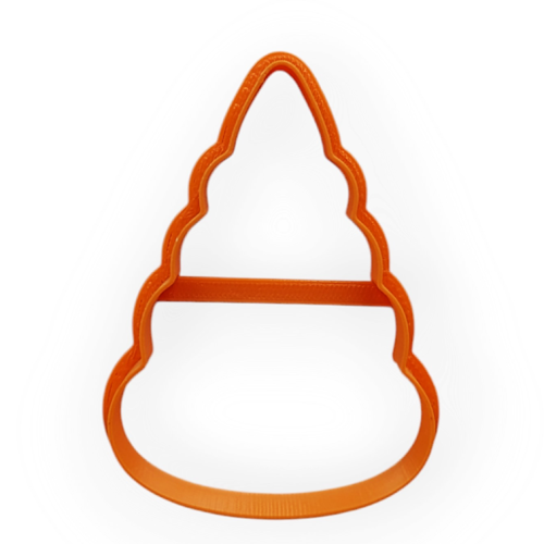 Вырубка Пирамидка для кондитеров - придайте идеальные очертания вашим изделиям (9х6,5 см)