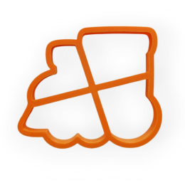 Вырубка "ПАРОВОЗ", (10х8 см)