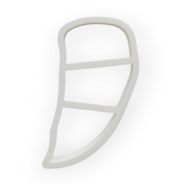 Вырубка "КАРАНДАШ изогнутый", (9х4,5 см)