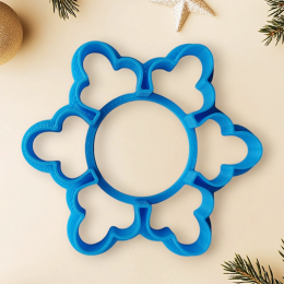 Вырубка "Снежинка", 8 см