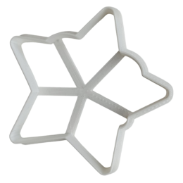 Вырубка "ЗВЕЗДА 23 ФЕВРАЛЯ", 9 х 9 см