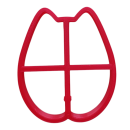 Вырубка  "Кот с сердцем", 10 см