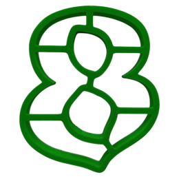 Вырубка "Восьмёрка фигурная", 10 х 8 см