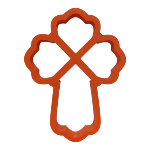 Вырубка Крест 9x8 см для кондитеров - идеальная форма для теста и мастики