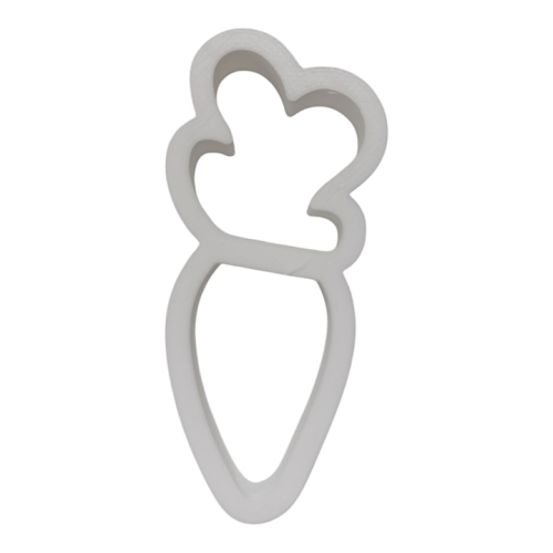 Вырубка "Морковка" для кондитеров (8х3 см) - идеальный инструмент для создания выпечки и украшений.