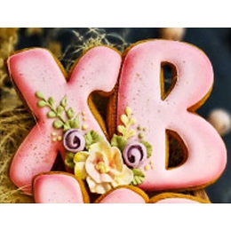 Вырубка буквы "ХВ", 9 см