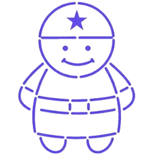 Вырубка Солдатик 11 см – идеальный инструмент для кондитеров из экологичного PLA пластика