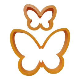 Набор форм для вырезания печенья "Бабочки", 2 штуки