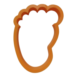 Форма для вырезания печенья "Детская ножка", 9 см 