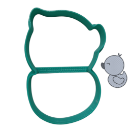 Вырубка "Утенок" ,9 х 7,5 см