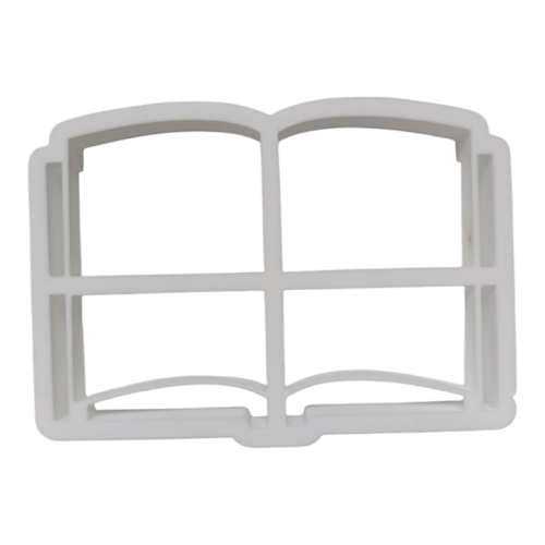 Вырубка Книга для кондитеров 10х6,5 см из биоразлагаемого PLA пластика