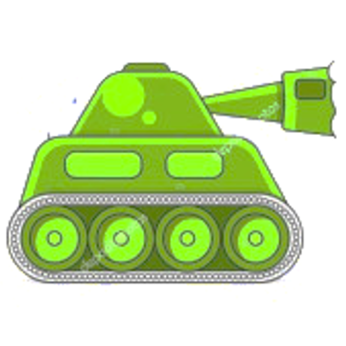 Вырубка "Танк", 10 см по лучшей цене