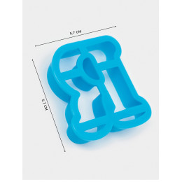 Набор форм для вырезания печенья "Русский алфавит"