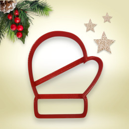 Вырубка пластиковая "Варежка", 8 см