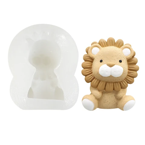 Молд "Львёночек" , 5,5 см