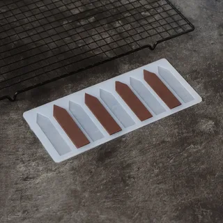 Силиконовый мат для шоколада "Забор"